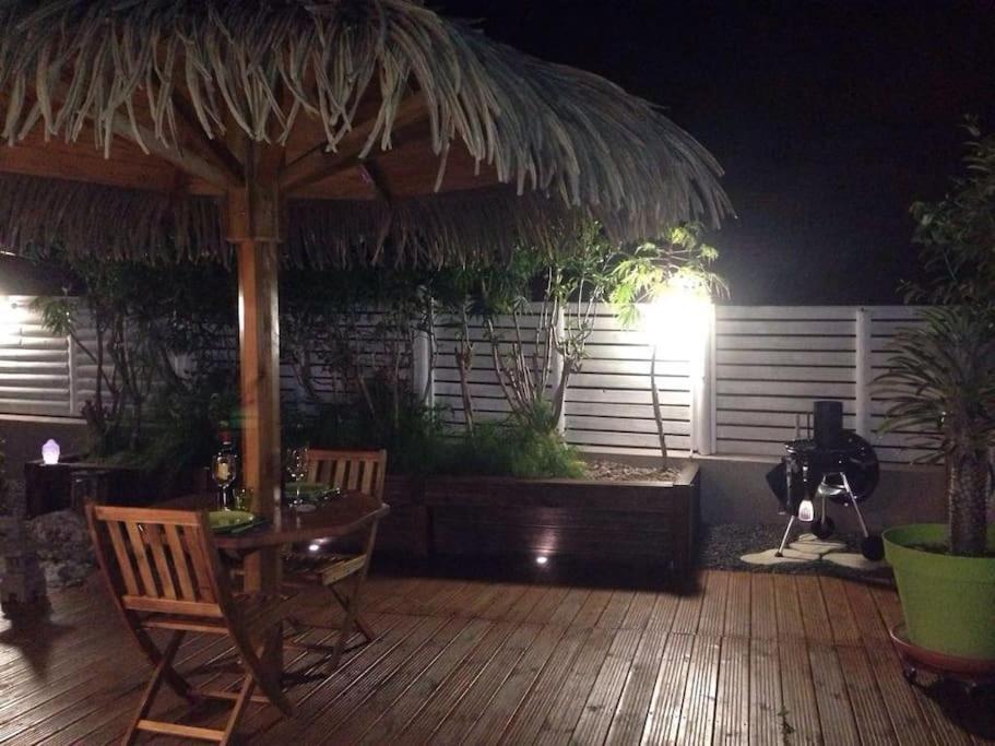 Charmant Bungalow Un P'Tit Coin De Paradis Сен-Франсуа Экстерьер фото