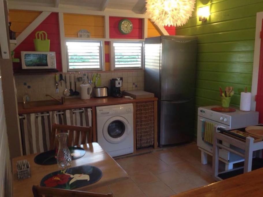 Charmant Bungalow Un P'Tit Coin De Paradis Сен-Франсуа Экстерьер фото